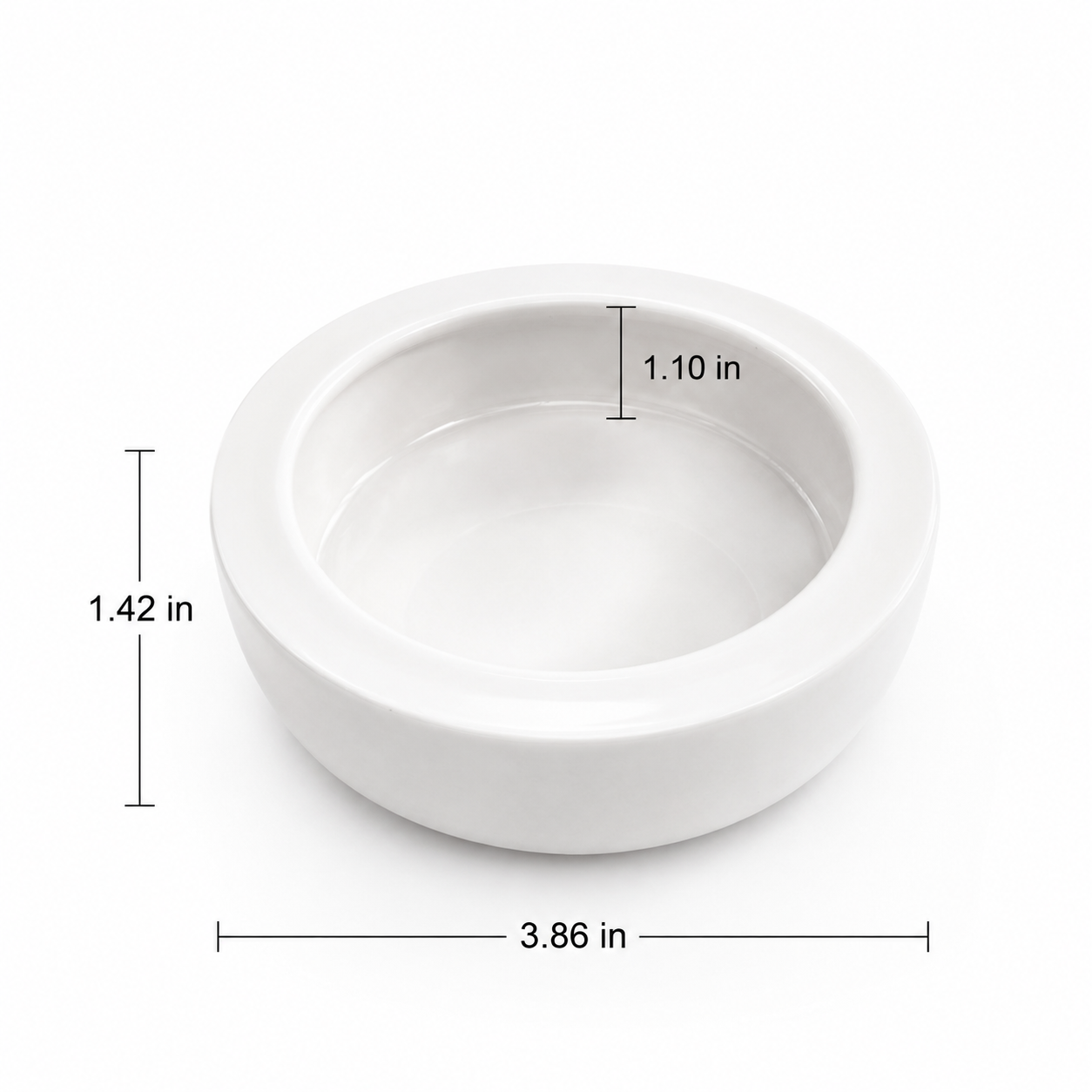 HERPETO Ceramic Feeding Dish for Reptiles & Amphibians