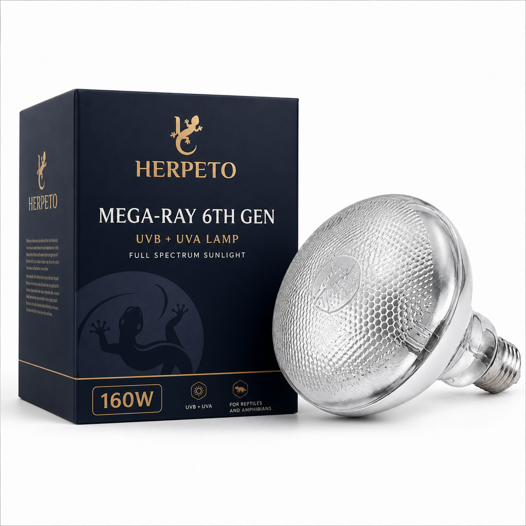 HERPETO Halogen Heat Lamp | UVA UVB Basking Bulb