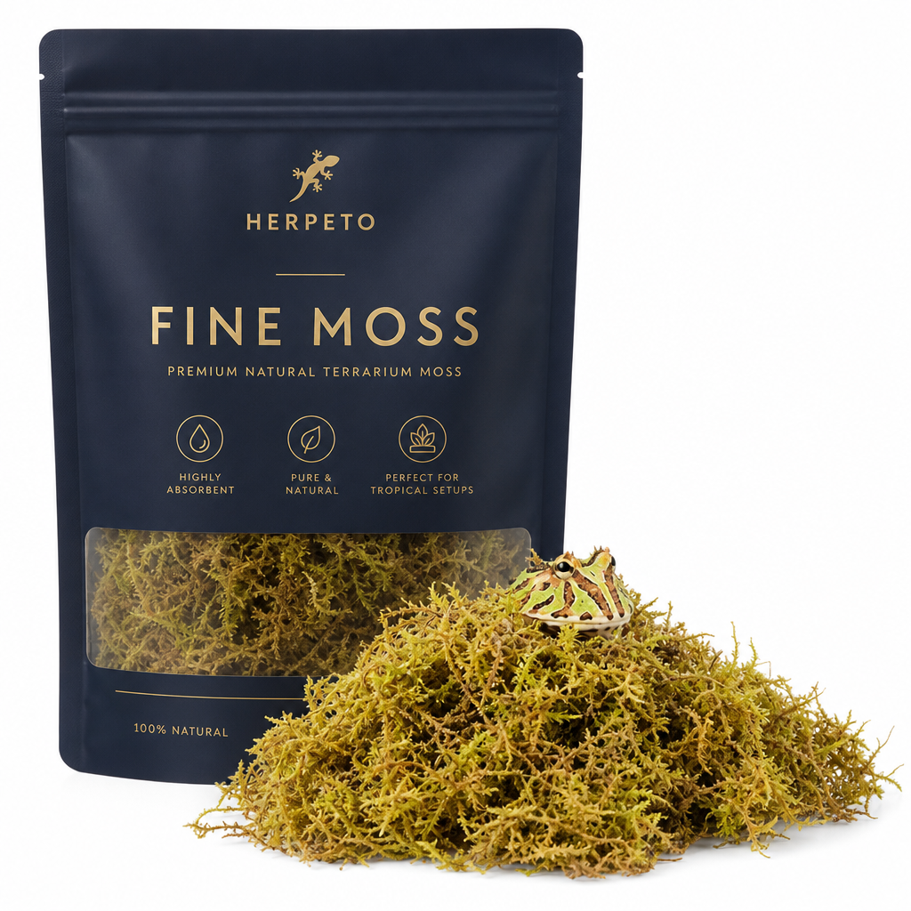 HERPETO Premium Fine Moss for Tropical Reptiles & Amphibians