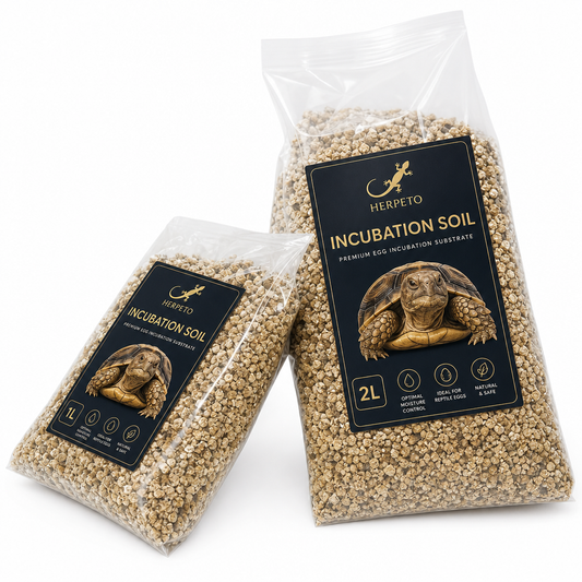 HERPETO Premium Vermiculite Incubation Substrate for Reptile Eggs | Humidity Control Medium