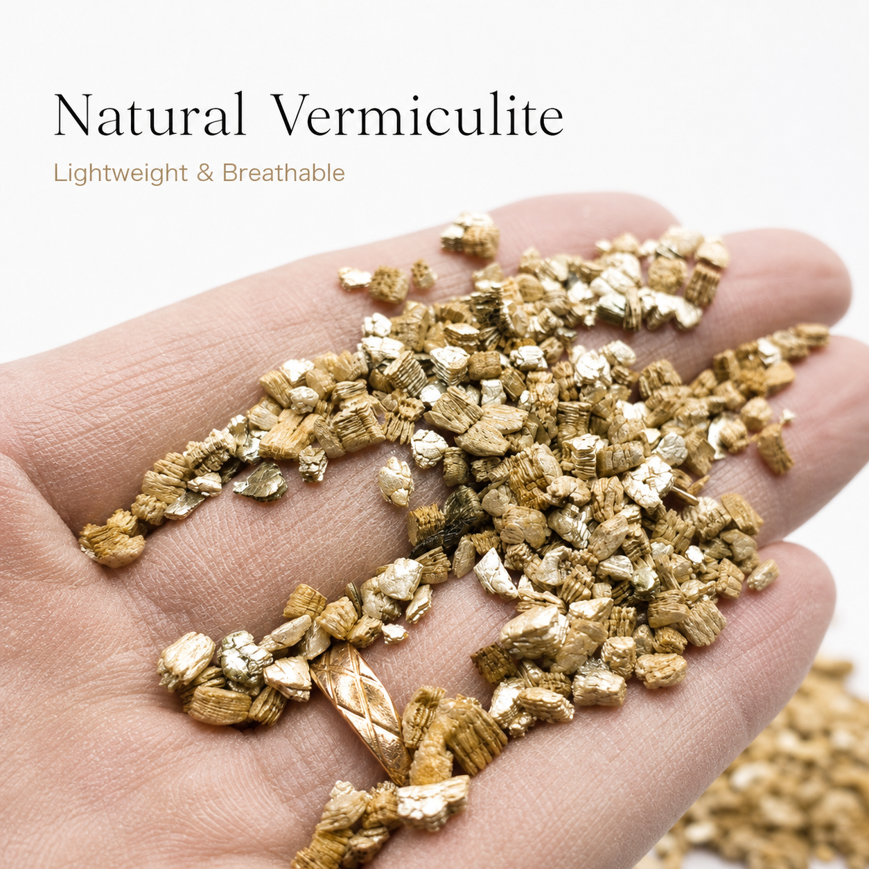 HERPETO Premium Vermiculite Incubation Substrate for Reptile Eggs | Humidity Control Medium