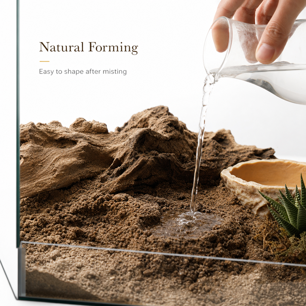 HERPETO Rain Forest Surface Reptile Substrate for Tropical Terrariums