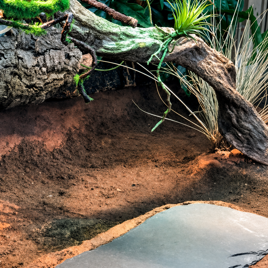 HERPETO Rain Forest Surface Reptile Substrate for Tropical Terrariums