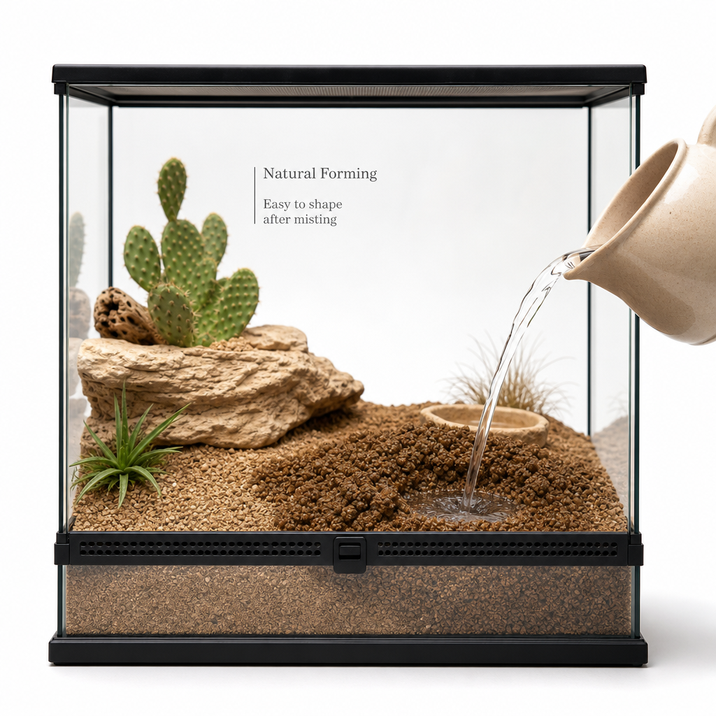 HERPETO Premium Vermiculite Incubation Substrate for Reptile Eggs | Humidity Control Medium