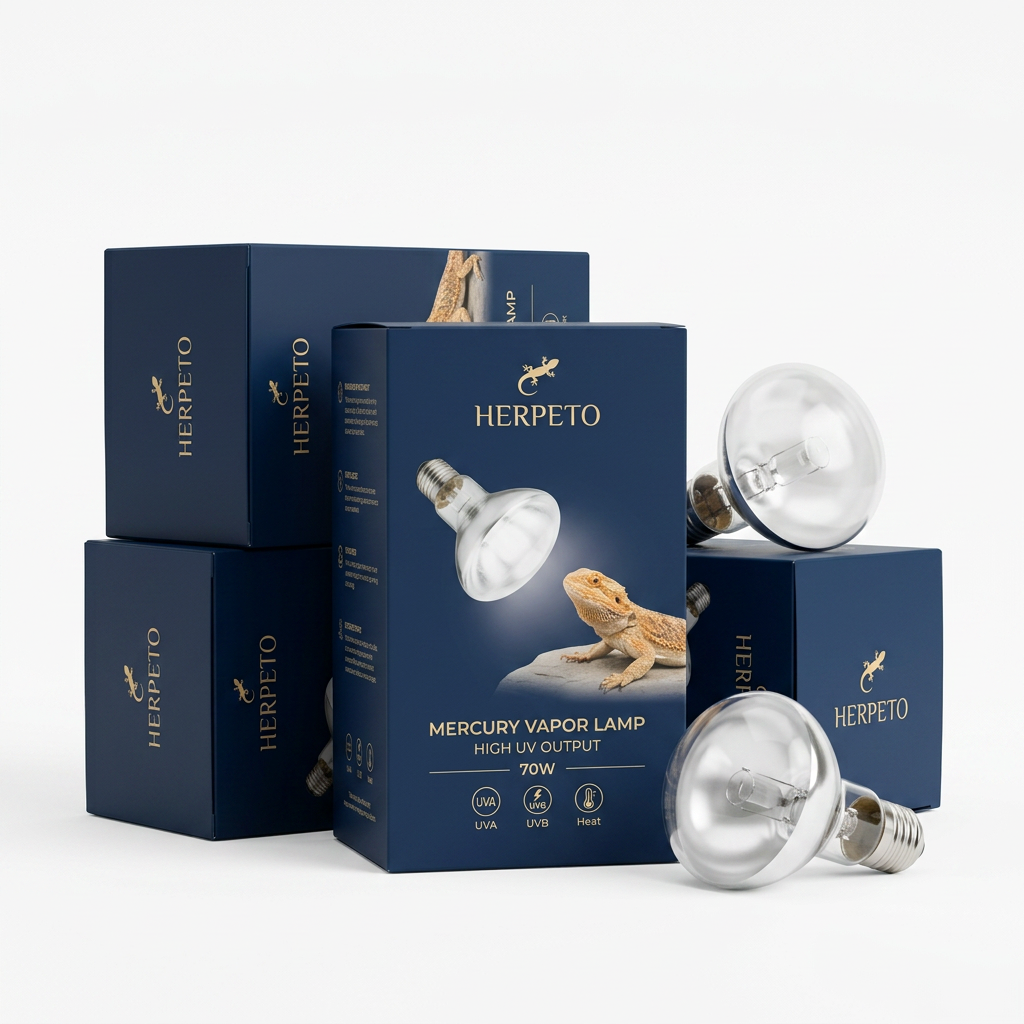 HERPETO Halogen Heat Lamp | UVA UVB Basking Bulb