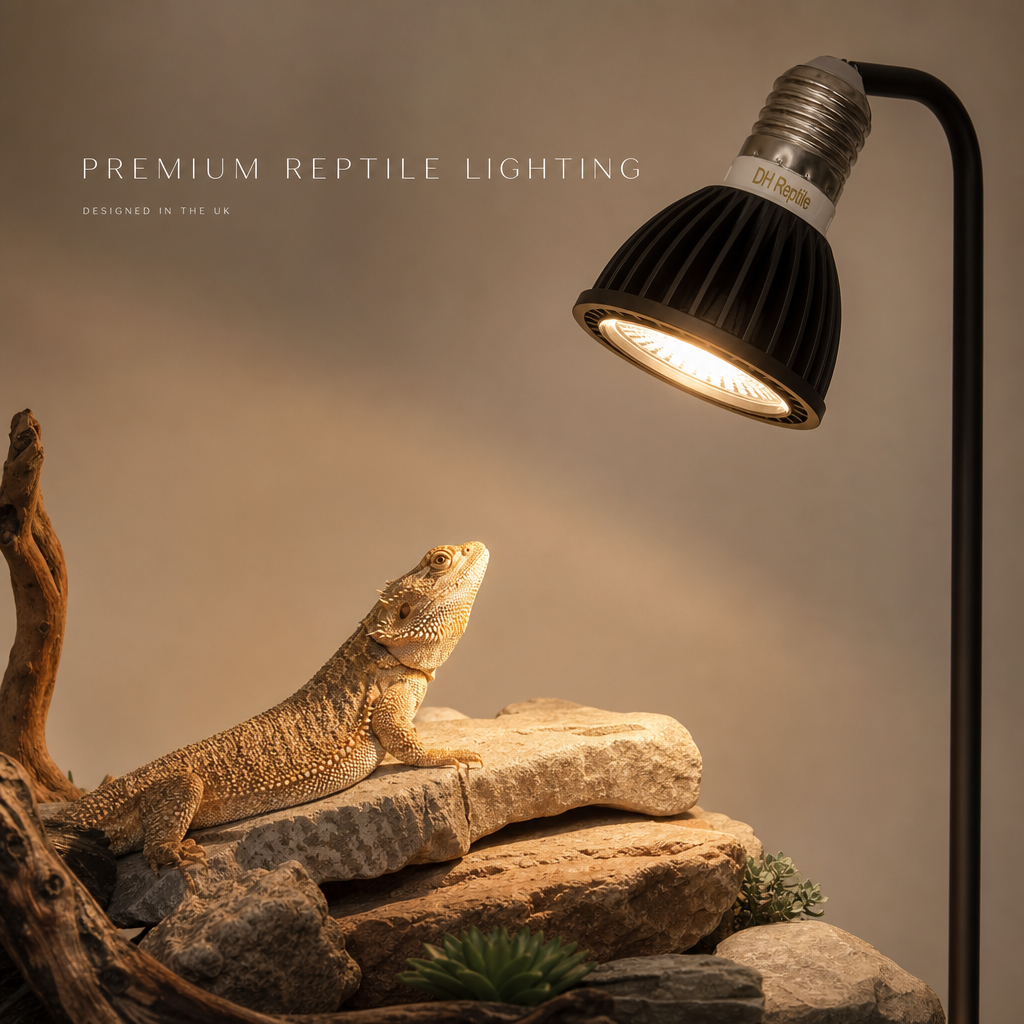HERPETO Reptile LED Spotlight for Terrariums & Tropical Habitats