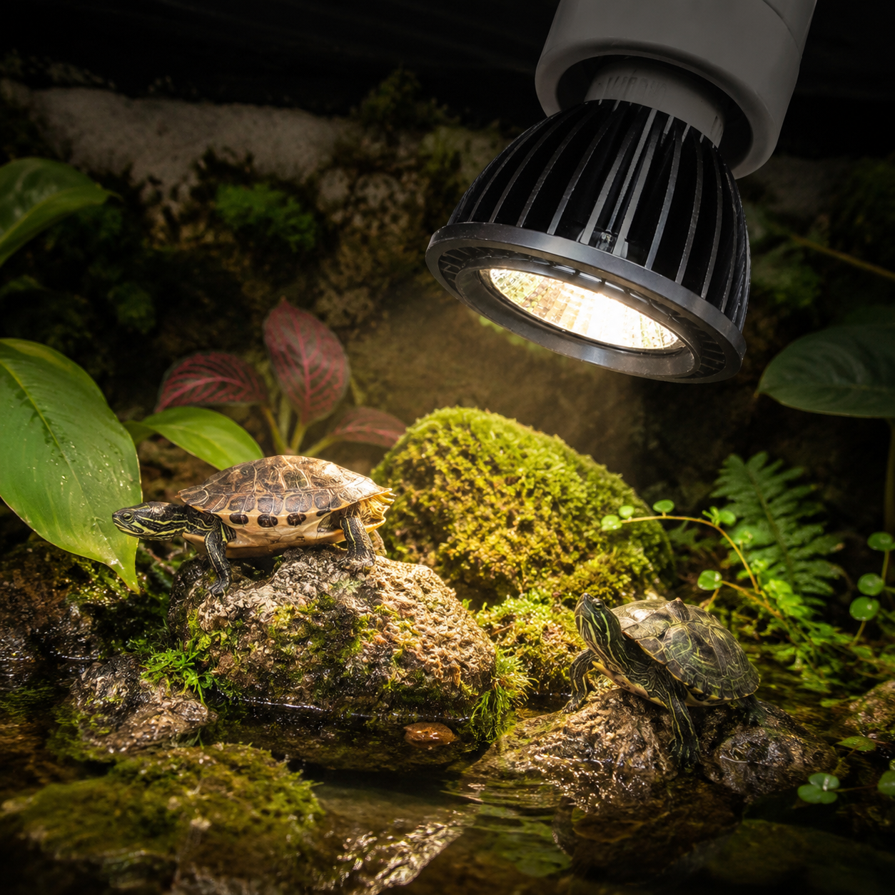 HERPETO Reptile LED Spotlight for Terrariums & Tropical Habitats
