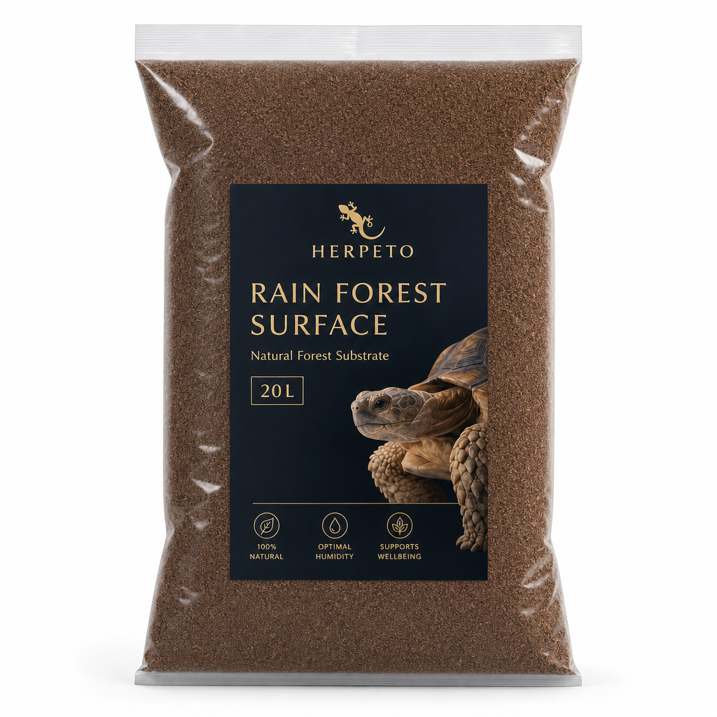 HERPETO Rain Forest Surface Reptile Substrate for Tropical Terrariums