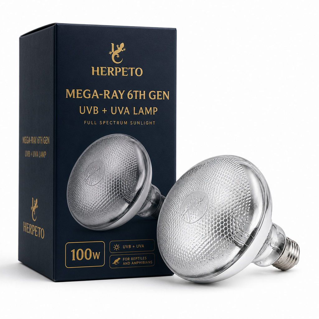 HERPETO Halogen Heat Lamp | UVA UVB Basking Bulb