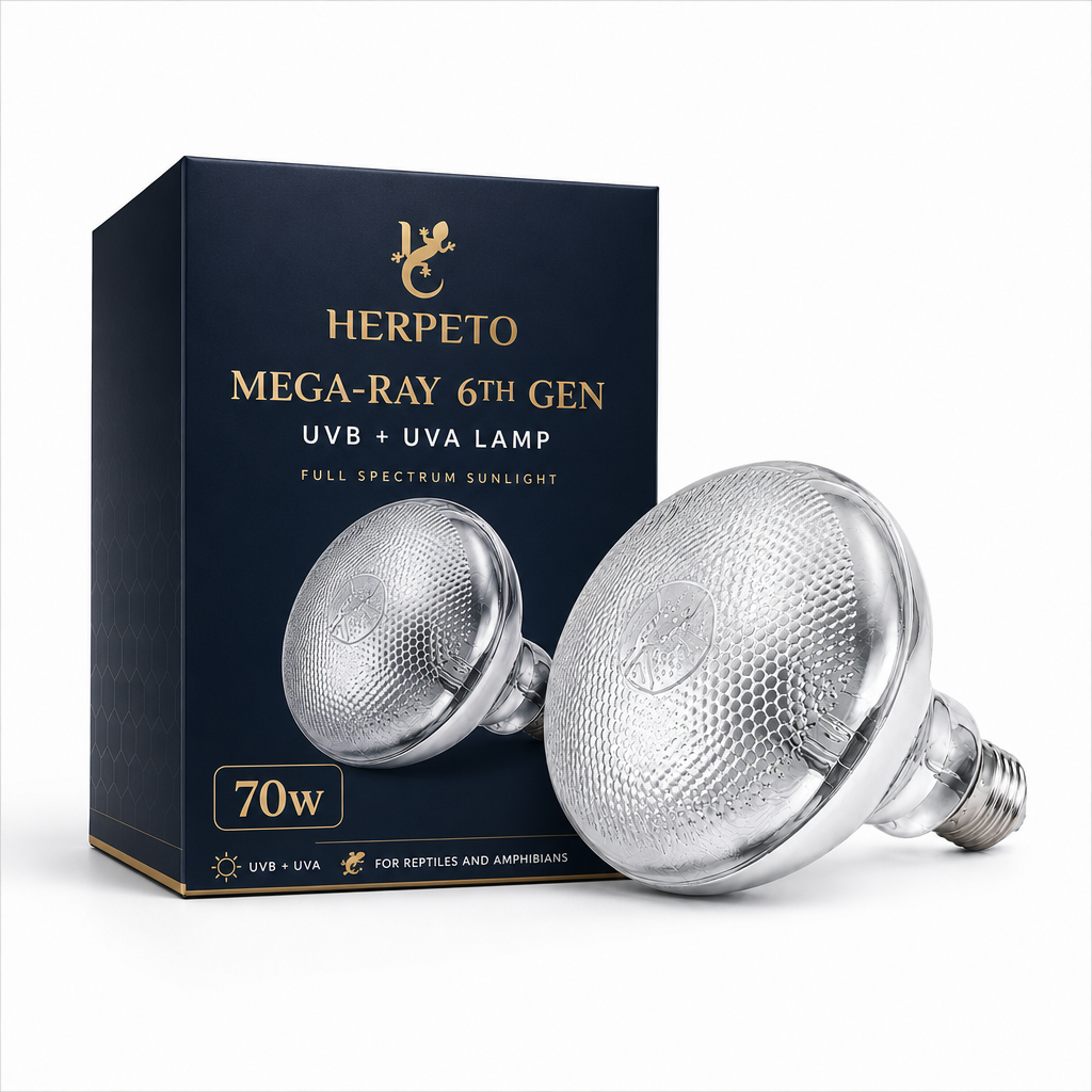HERPETO Halogen Heat Lamp | UVA UVB Basking Bulb