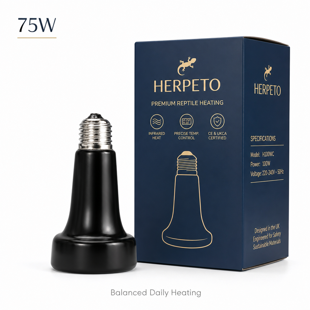HERPETO Ceramic Heat Emitter | Reptile Heating