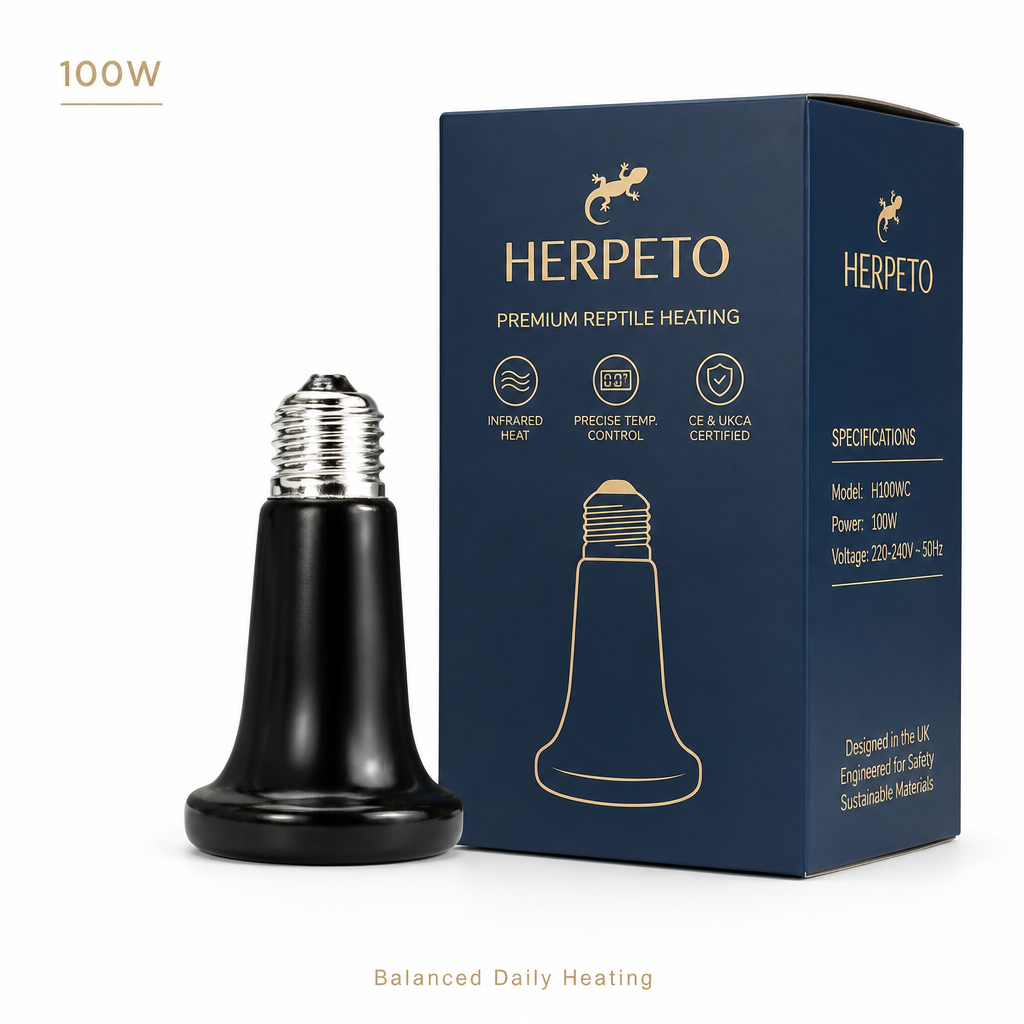 HERPETO Ceramic Heat Emitter | Reptile Heating