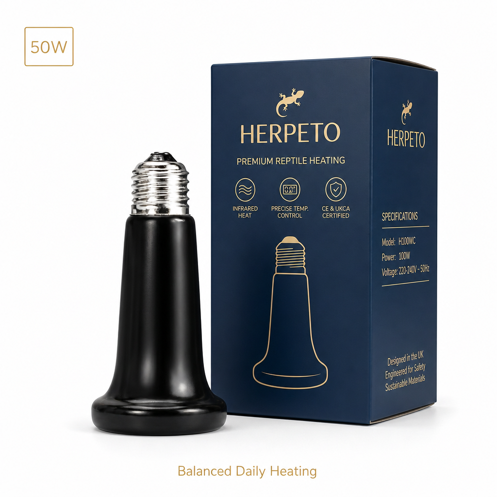 HERPETO Ceramic Heat Emitter | Reptile Heating