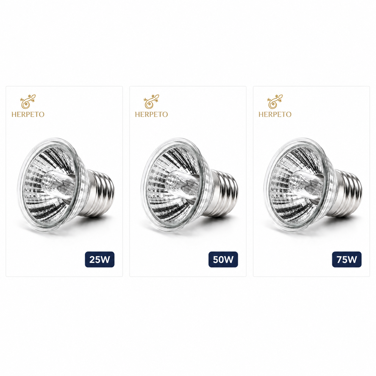HERPETO Premium Halogen Lamp | UVA+UVB Basking Bulb